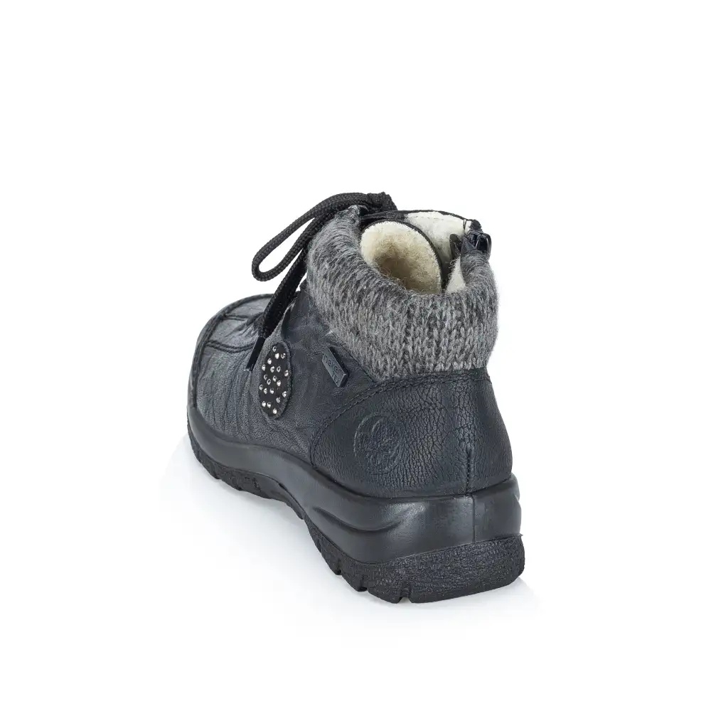 Ghete dama Rieker L7110-01 negru