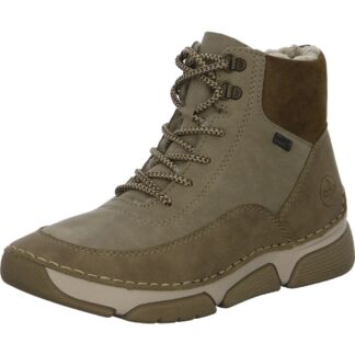 Ghete damă Rieker RiekerTEX 45956-64 bej taupe