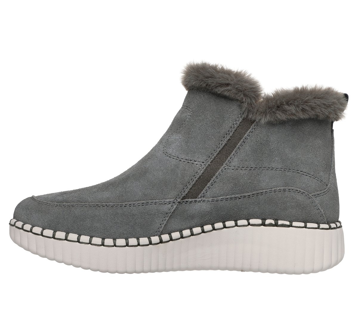 Ghete damă Skechers Wilshire Blvd Fresh Zip 168108 OLV verde oliv