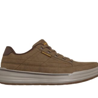 Pantofi casual bărbați Skechers Sterling Cedrick 211394 LTBR maro deschis