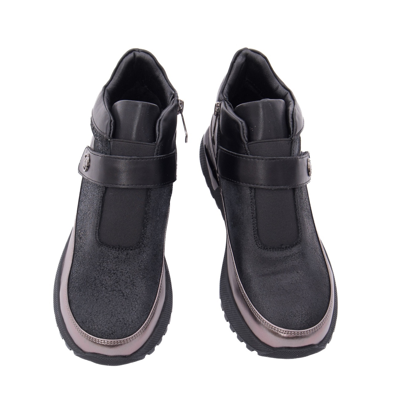 Pantofi dama sport din piele naturala KARISMA 1J890006B 01-N negru