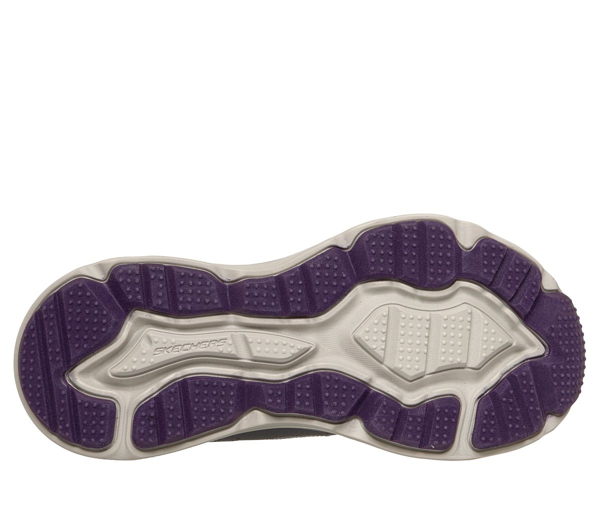 Pantofi sport damă Skechers Max Cushioning Zirrus Cobble Stone 180418 GYPR gri / mov